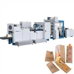 Automatinis aštrių apatinių popieriaus maišelių gaminimo mašina