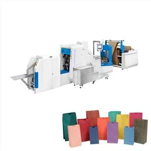 Maisto popierinių maišelių gamybos mašina